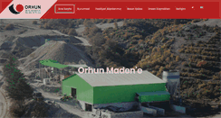 Desktop Screenshot of orhunmetal.com